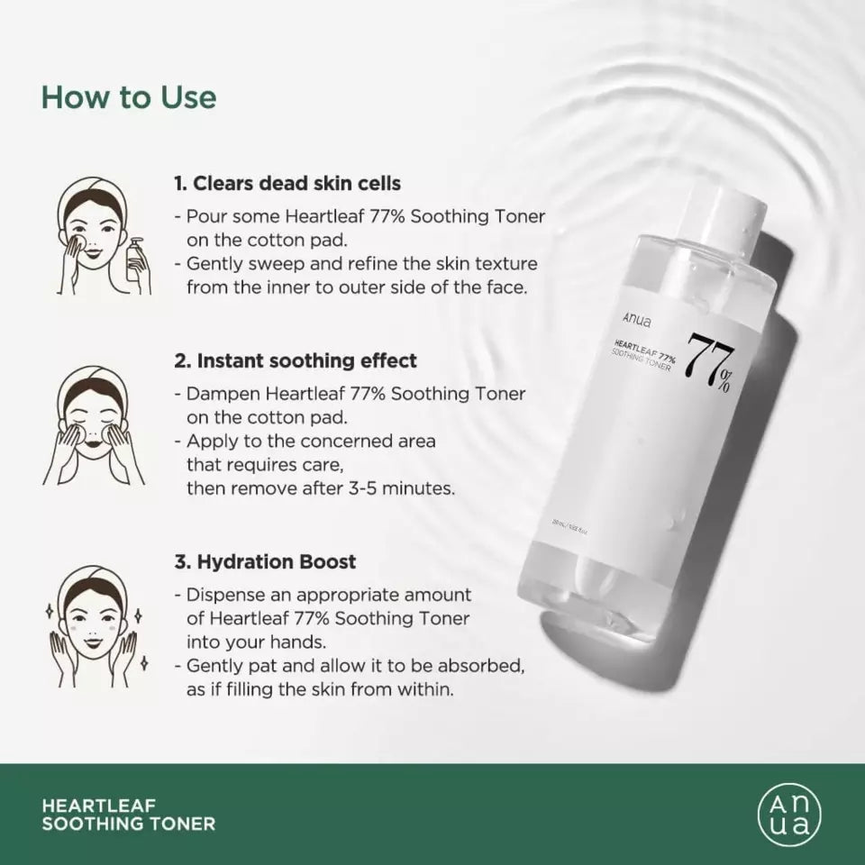 ANUA Heartleaf 77 Soothing Toner